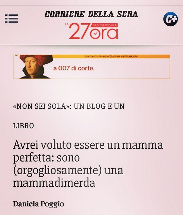 Avrei voluto essere una mamma perfetta: sono (orgogliosamente) una mammadimerda
