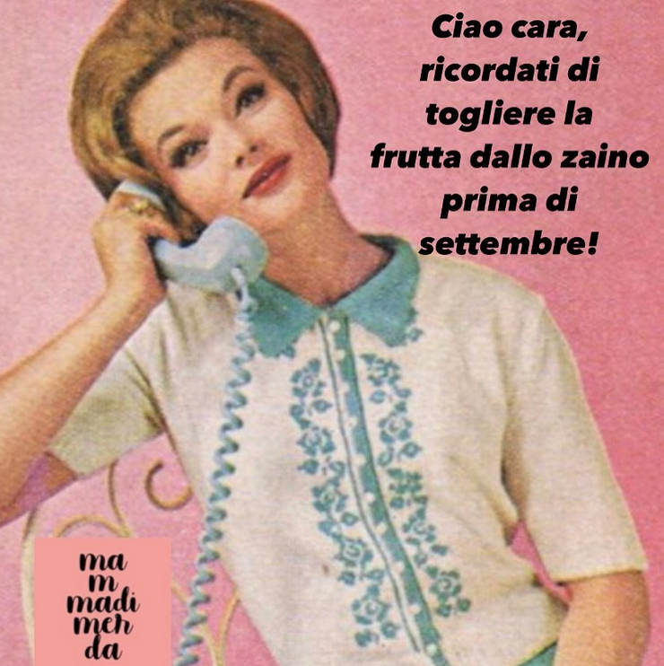 MEMORANDUM PER TUTTE LE MDM!
